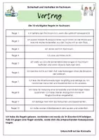 Vorschau - Arbeitsblätter - Sicherheitsbelehrung Biologie - Seite 1