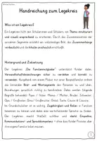 Vorschau - Mal- und Bastelvorlagen - Die Familienmitglieder Legekreis (auch in Silbenschrift) - Seite 1