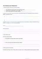 Vorschau - Arbeitsblätter - Wir entdecken unser Religionsbuch – Einstieg und Erkundung - Deckblatt