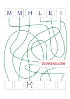 Vorschau - Arbeitsblätter - 8 Arbeitsblätter -Labyrinth-mit-Buchstaben - Deckblatt