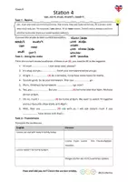 Vorschau - Arbeitsblätter - Übungen Klasse 5/6: modal auxiliaries (can, can't, must, mustn't, needn't) - Deckblatt