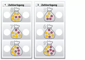 Vorschau - Stationenlernen - Zahlzerlegung bis 10 - Seite 2