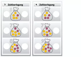 Vorschau - Stationenlernen - Zahlzerlegung bis 10 - Seite 3