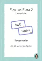 Vorschau - Spiele - Spiegelwörter (Flex und Flora 2 - Lernwörter) - Deckblatt