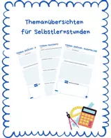 Vorschau - Arbeitsblätter - Addition und Subtraktion von Brüchen - Deckblatt