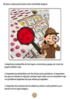 Vista previa - Juegos / Gamificación - La lupa mágica - Tesoros Brillantes - página 2