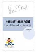 Vorschau - Arbeitsblätter - Schülerband - Alles nichts ohne dich - Deckblatt