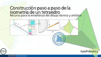 Vista previa - Unidades / Secuencias / Situaciones de Aprendizaje - PROYECCIÓN ISOMÉTRICA DEL TETRAEDRO PASO-A-PASO - página 1