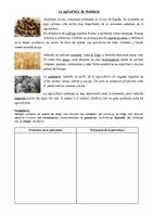 Vorschau - Arbeitsblätter - La agricultura de Andalucía - Deckblatt