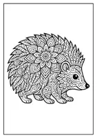 Vorschau - Mal- und Bastelvorlagen - Herbst Mandalas – Tiere Ausmalbilder - Seite 2