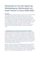 Vorschau - Unterrichtsreihen - Sparpaket Unterrichtsmaterial: Ergebnisse der Kommunalwahl NRW 2025 – Wahlergebnisse, Ursachen & AfD-Erfolg - Seite 2