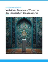 Vorschau - Unterrichtsreihen - Glauben und Wissen im Islam – Spannungsfelder und Harmonie im Unterricht SEK II - Deckblatt