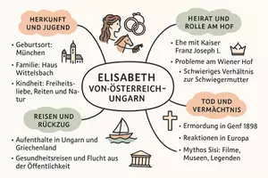 Vorschau - Arbeitsblätter - Arbeitsblatt zum Thema "Elisabeth von Österreich-Ungarn" + Onlineübung & MP3 + Mindmap + Infografik - Seite 2
