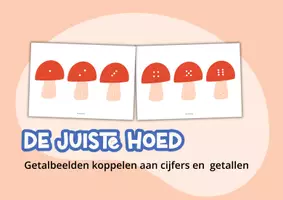 Voorbeeld - Paddenstoelen cijfers en stippen - Voorblad