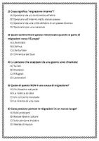 anteprima - Esercizi - Esploriamo le migrazioni in Europa: Cause e impatti - Pagina 2