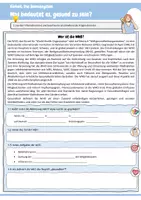 Vorschau - Arbeitsblätter - Was bedeutet es, gesund zu sein? (Immunsystem / Gesundheit / Biologie) - Seite 1