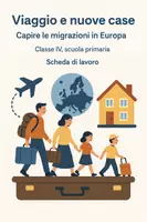 anteprima - Esercizi - Viaggio e nuove case: Capire le migrazioni in Europa - Pagina di copertina