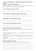 anteprima - Compiti in classe/Test - Tempi verbali italiani: Passato Remoto - Pagina 3