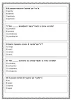 anteprima - Esercizi - Raccolta di materiali: il passato remoto (indicativo) - Pagina 3