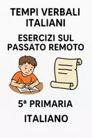 anteprima - Esercizi - Tempi Verbali: Esercizi sul passato remoto - Pagina di copertina