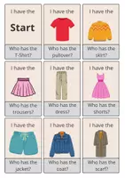 Vorschau - Spiele - Lesespiel Englisch - clothes (Young world 1-Unit 4) - Seite 2