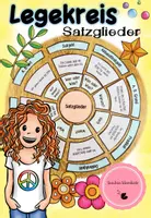 Vorschau - Mal- und Bastelvorlagen - Satzglieder - Deckblatt