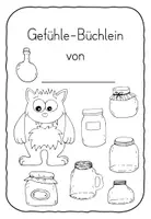 Vorschau - Arbeitsblätter - Gefühle-Büchlein zu den Grundemotionen - Seite 2