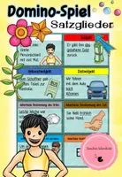 Vorschau - Mal- und Bastelvorlagen - Satzglieder - Deckblatt