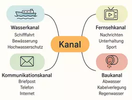 Vorschau - Arbeitsblätter - Arbeitsblätter "Kanal" + Lösung & MP3 + Mindmap + Infografik - Seite 2
