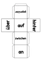 Vorschau - Spiele - Präpositionen- Spiel mit dem Würfel - Seite 3