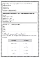 anteprima - Esercizi - Isolare l’incognita spostando termini noti e applicando operazioni inverse - Pagina 3