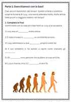 anteprima - Esercizi - Lucy australopiteco - Pagina 1