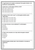 anteprima - Esercizi - Raccolta di materiali: l'interrogativa indiretta - Pagina 2