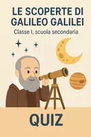 anteprima - Quiz - Quiz: Gli scienziati del Rinascimento e le loro scoperte (Galileo Galilei) - Pagina di copertina