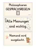 Vorschau - Merkblätter - Philosophieren mit Kindern Gesprächsregeln Ethik - Seite 3