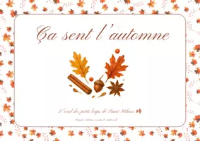 Aperçu - Affichage - Ça sent l’automne - Page de couverture