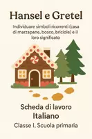 anteprima - Schede informative - Individuare simboli ricorrenti (casa di marzapane, bosco, briciole) e il loro significato - SL - Pagina di copertina