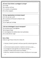 anteprima - Schede informative - Individuare simboli ricorrenti (casa di marzapane, bosco, briciole) e il loro significato - SL - Pagina 3