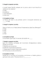 anteprima - Compiti in classe/Test - Esame: Il movimento d'indipendenza di Gandhi - Pagina 2