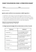 anteprima - Compiti in classe/Test - Esame: Storie della fondazione di Roma (la leggenda di Romolo e Remo) - Pagina 1