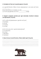 anteprima - Compiti in classe/Test - Esame: Storie della fondazione di Roma (la leggenda di Romolo e Remo) - Pagina 2