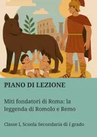 anteprima - Piani di lezione - Miti fondatori di Roma: la leggenda di Romolo e Remo - Pagina di copertina