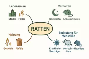 Vorschau - Arbeitsblätter - Lernplakat + Arbeitsblätter "Ratten" + Lösung & MP3 + Mindmap + Infografik - Seite 3