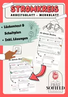 Vorschau - Arbeitsblätter - Stromkreis - Einführung - Elektronik - Deckblatt
