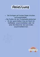 Vorschau - Mal- und Bastelvorlagen - Prickellaternen mit Schneeflockenmustern basteln - Seite 1