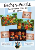 Vorschau - Spiele - Rechen-Puzzle Subtraktion ZR100 ZE - Z - Deckblatt