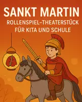 Vorschau - Spiele - SANKT MARTIN - ROLLENSPIEL FÜR KITA UND GRUNDSCHULE - Deckblatt