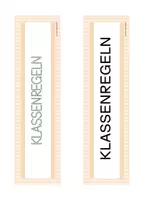 Vorschau - Poster - Klassenregeln Grundschule / Klassenwerte - Seite 1