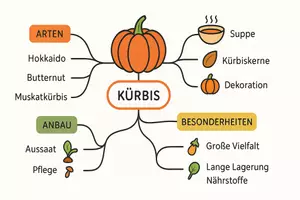 Vorschau - Arbeitsblätter - Arbeitsblätter zum Thema "Kürbis" + Lösung & MP3 + Mindmap + Infografik - Seite 2