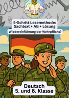 Vorschau - Arbeitsblätter - Wehrpflicht 2026 & Schulstreiks – wachsendes Materialpaket - Seite 1